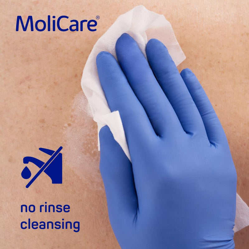 Molicare Skin Moist Tissues 20x30cm 50pk