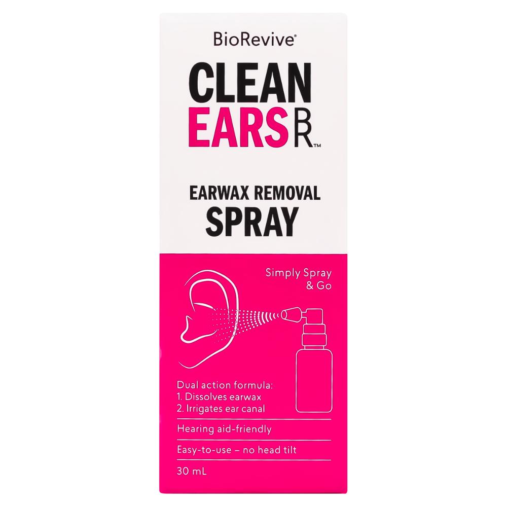 BioRevive Clean Ears Wax Removal Spray 30ml – Unichem Pharmacy