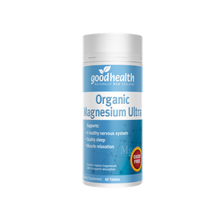 Good Health Organic Magnesium Ultra Tablets 60s