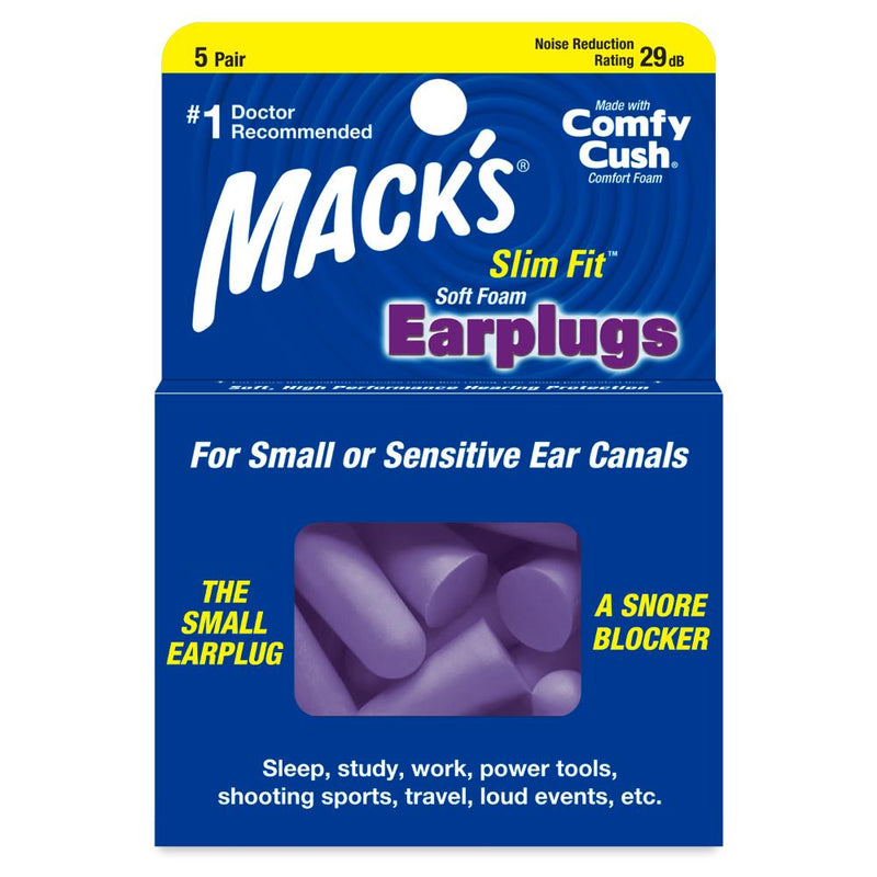 Macks EAR PLUGS SLIM FIT 5PR 5pr