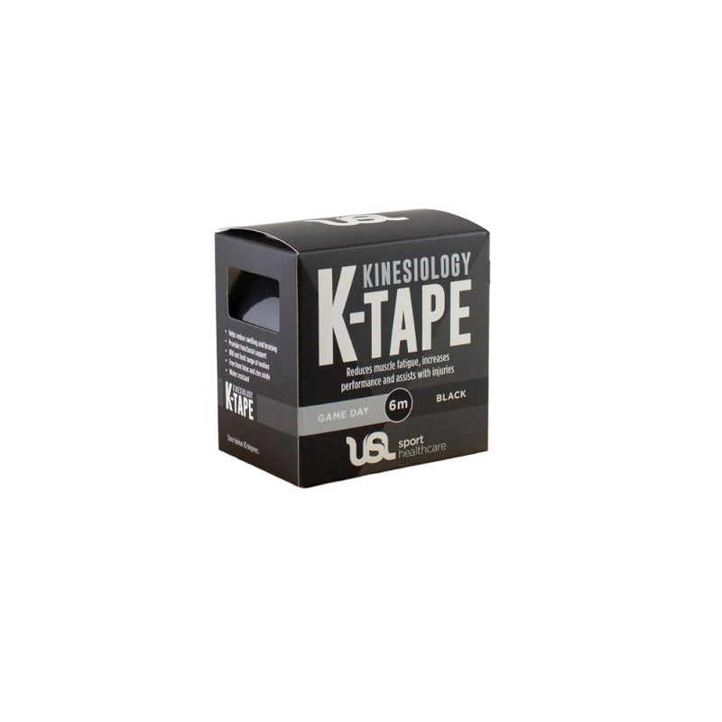 USL K Tape Game Day 5cm Black 6m