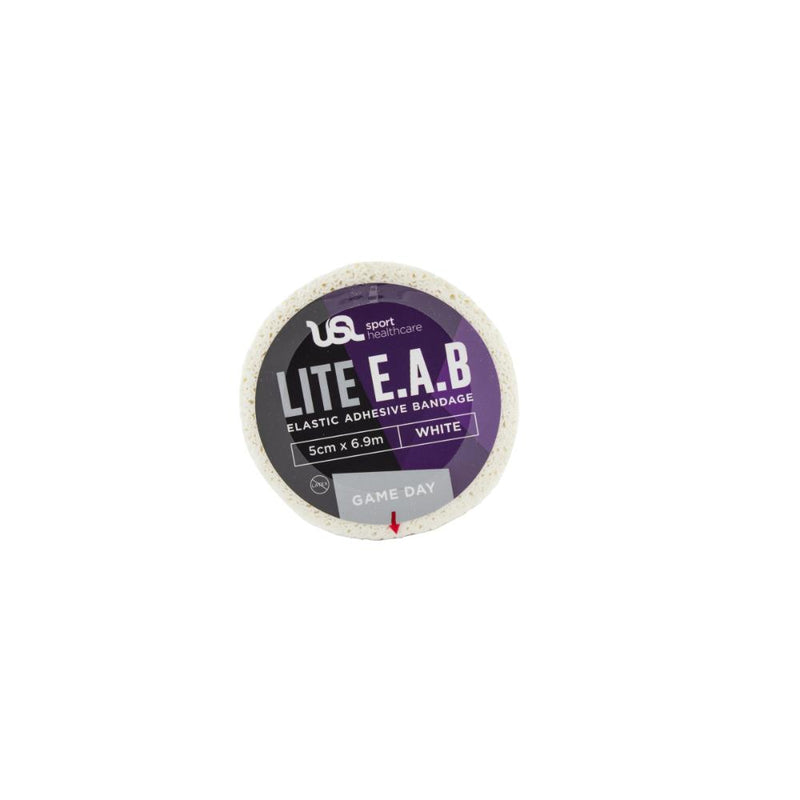 USL Sport LITE Elastic Adhesive Bandage 5cm x 6.9m White