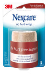 Nexcare No Hurt Wrap Tan 75mm x 2m