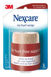 Nexcare No Hurt Wrap Tan 75mm x 2m