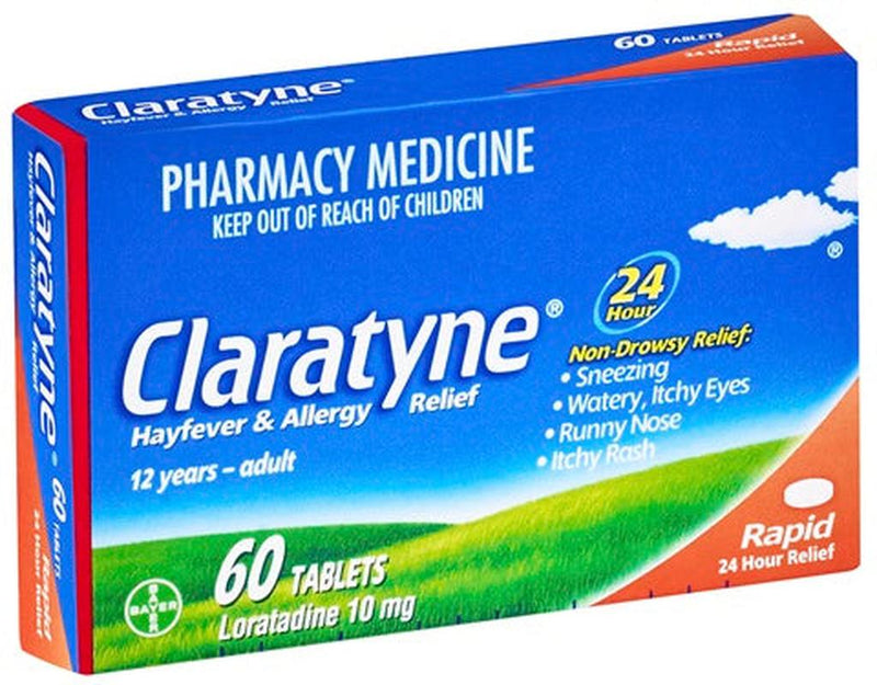 Claratyne Tabs 10mg 60s