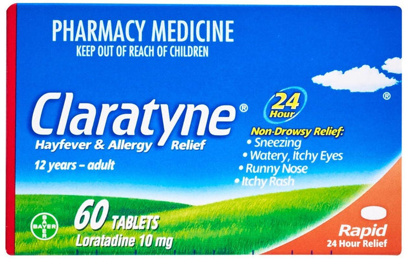 Claratyne Tabs 10mg 60s