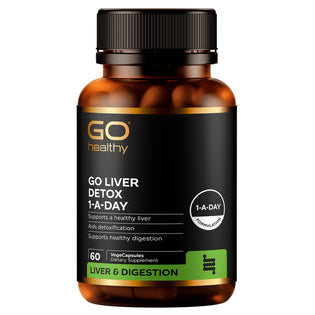 GO Healthy GO Liver Detox 1-A-Day VegeCapsules 60s