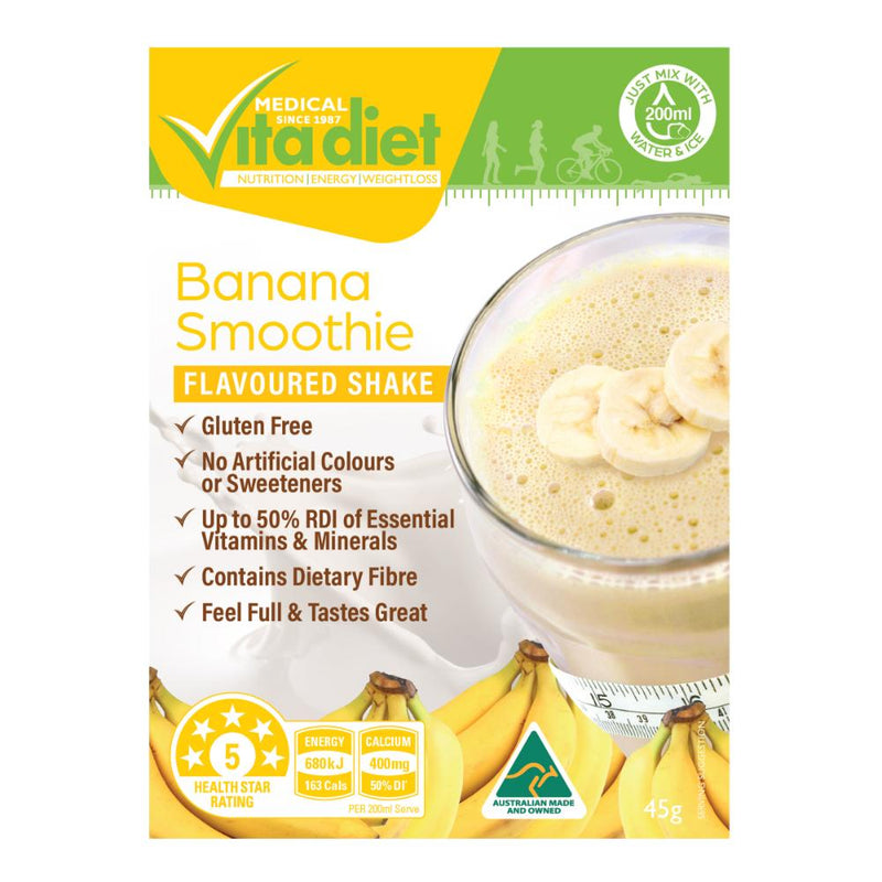 Vita Diet Banana Smoothie Shake Single