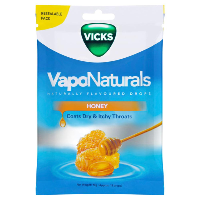 Vicks VapoNaturals Honey Lozenges 19s