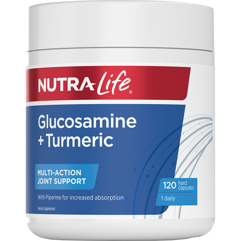 Nutra-Life Joint Care One-A-Day with Glucosamine & Turmeric Capsules 120s