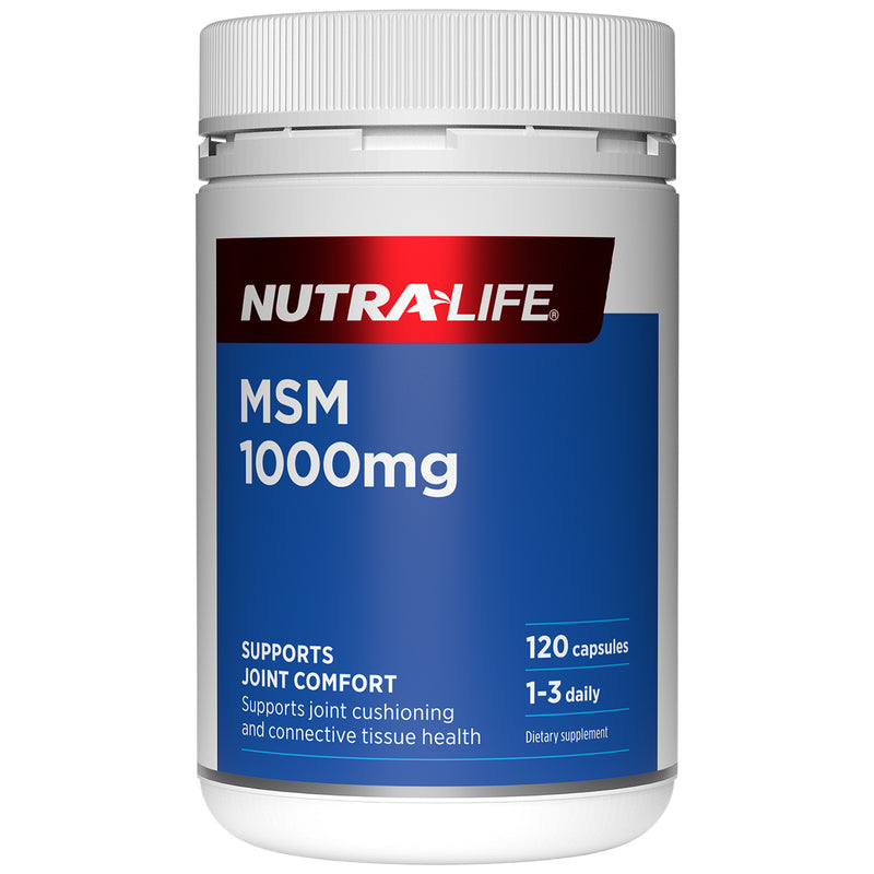 Nutra-Life MSM 1000mg Capsules 120s