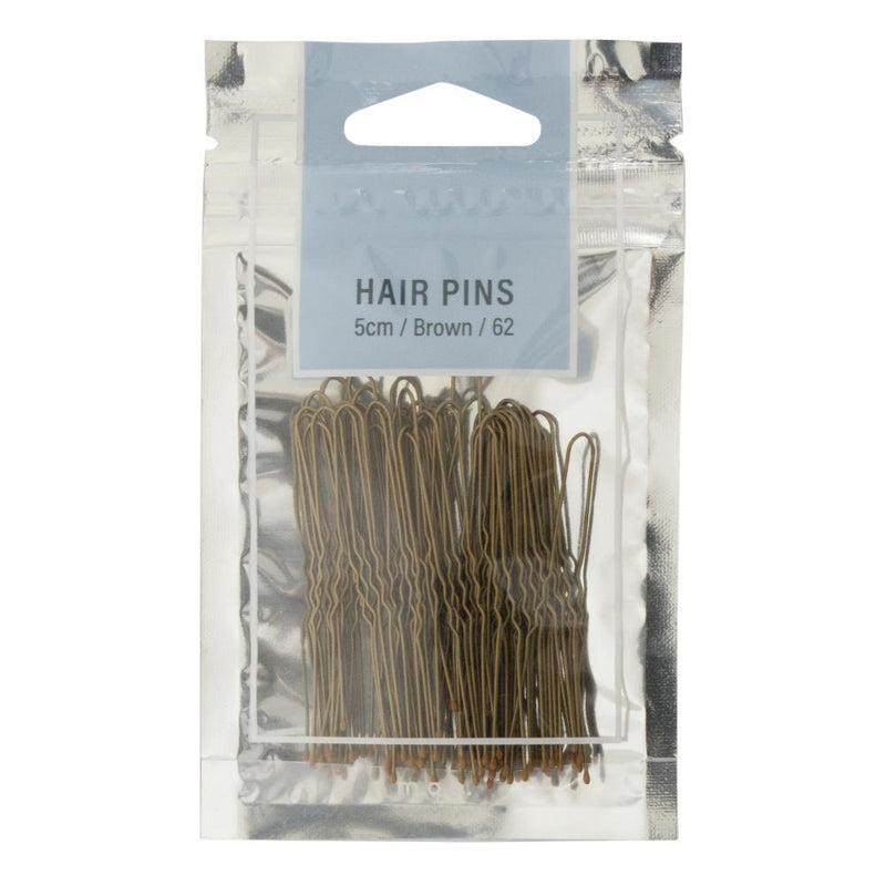 Adorn by Mae Hair Pins 5cm Brown 62s