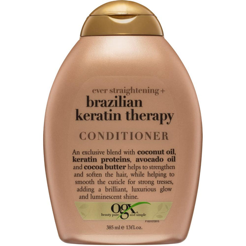 OGX Ever Straight Brazilian Keratin Therapy Conditioner 385ml