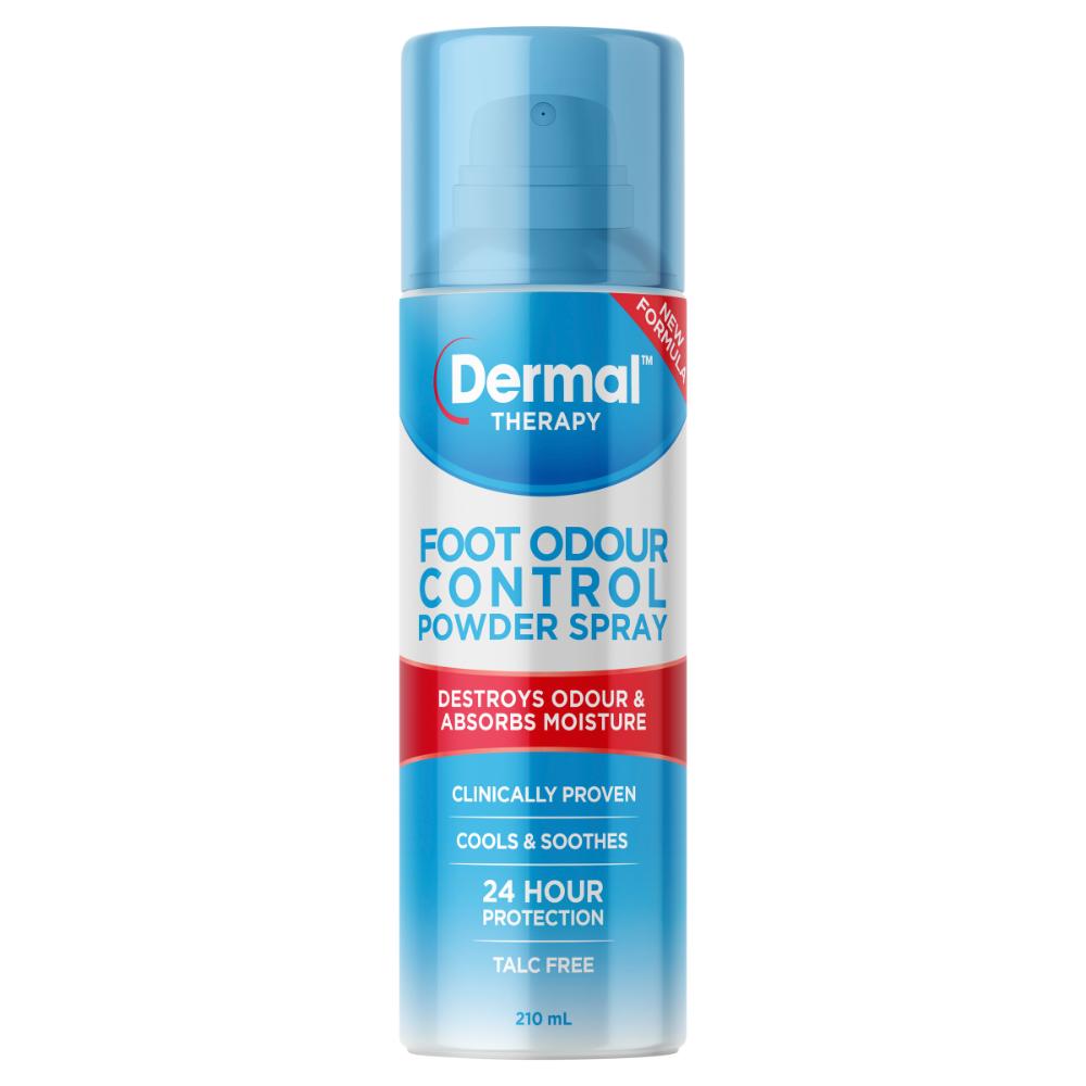 Dermal Therapy Foot Powder Spray 210ml – Unichem Pharmacy