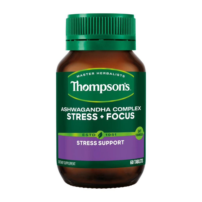 Thompson's Ashwagandha Complex Stress + Focus Tablets 60s
