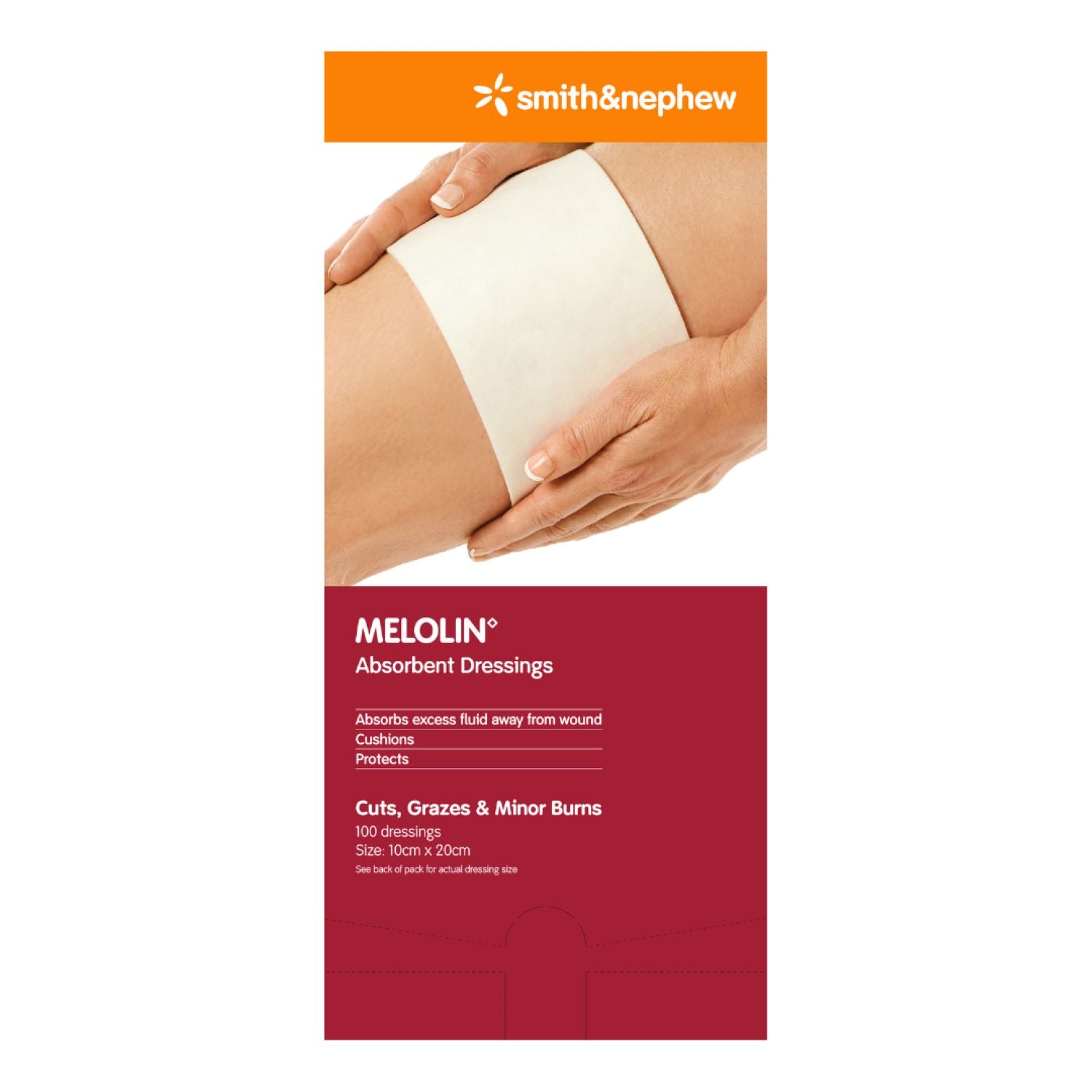 Melolin 10x20cm - Sold as Individual Strip – Unichem Pharmacy