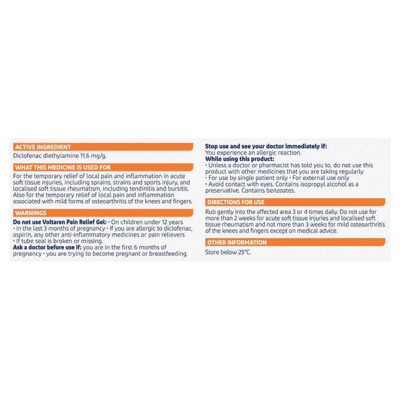 Voltaren Emulgel No Mess 75g