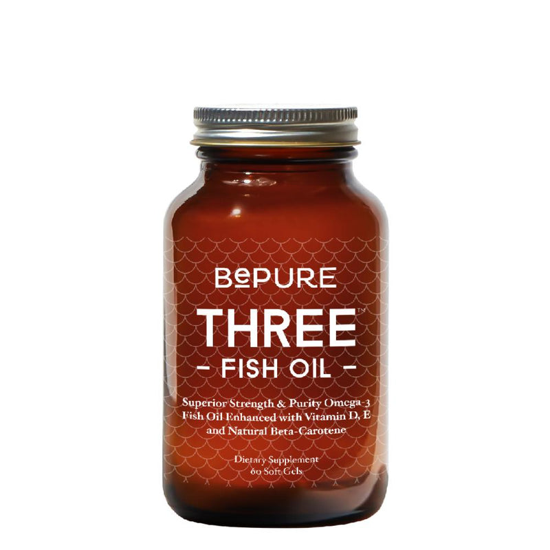 BePure Three Fish Oil Caps 60s