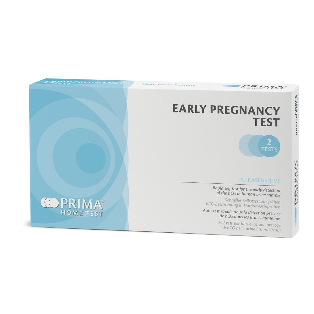 Prima Home Test Early Pregnancy Test 2pk – Unichem Pharmacy