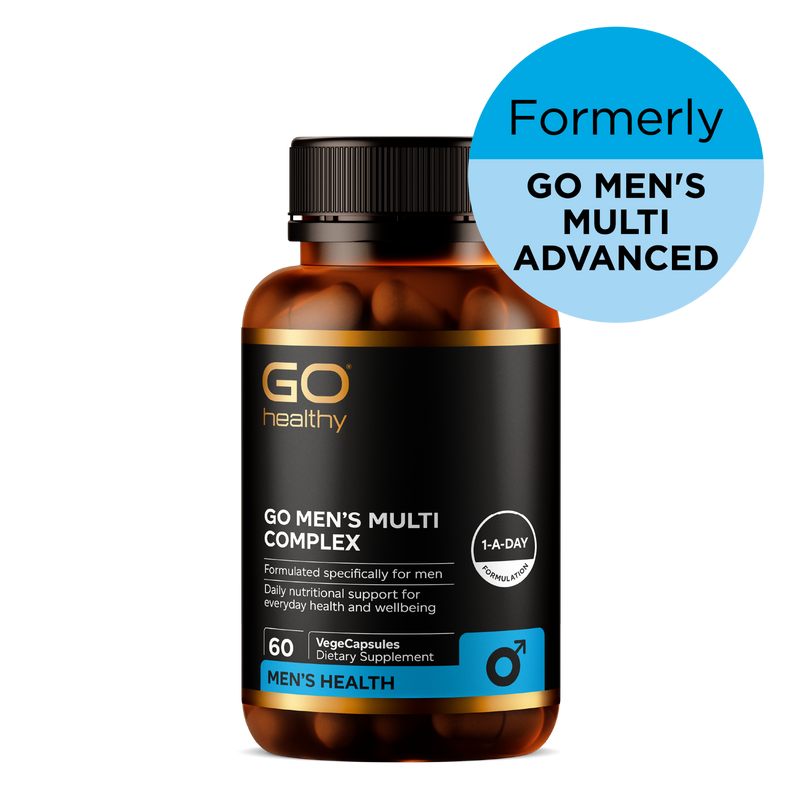 GO Healthy GO Men's Multi Complex VegeCapsules 60s