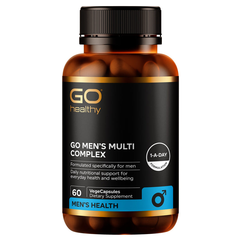 GO Healthy GO Men's Multi Complex VegeCapsules 60s