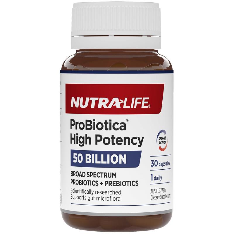 Nutra-Life ProBiotica High Potency 50 Billion Capsules 30s