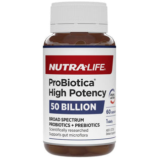 Nutra-Life ProBiotica High Potency 50 Billion Capsules 60s