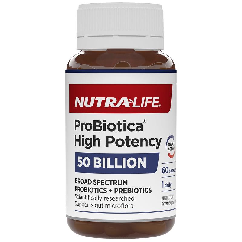 Nutra-Life ProBiotica High Potency 50 Billion Capsules 60s