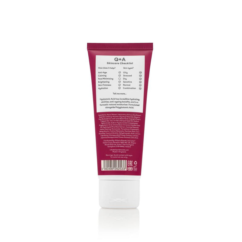 Q+A Hyaluraonic Acid Daily Moisturiser 75ml
