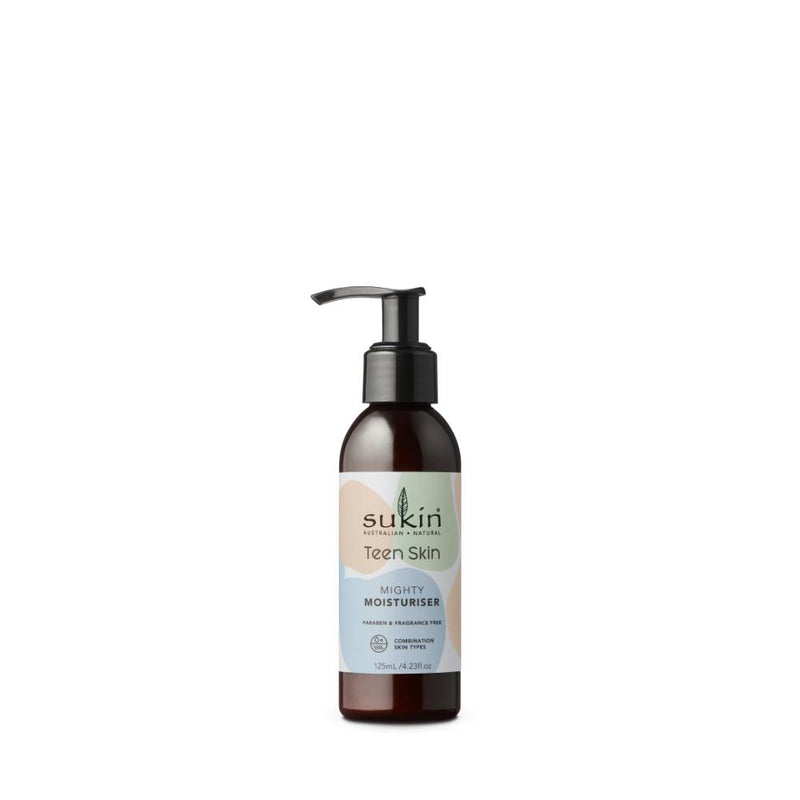 Sukin Teen Skin Mighty Moisturiser Pump 125ml