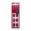 Kiss ImPress Color Nails Red Velvet Short 30s