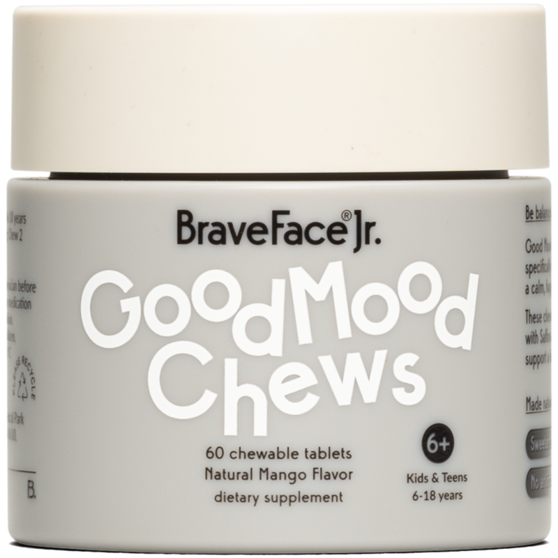 BraveFace Jr Good Mood Chews 60s