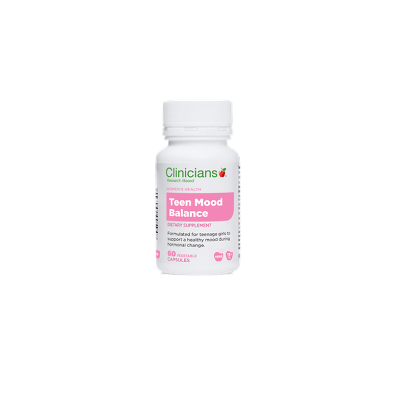 Clinicians Teen Mood Balance Vege Capsules 60s