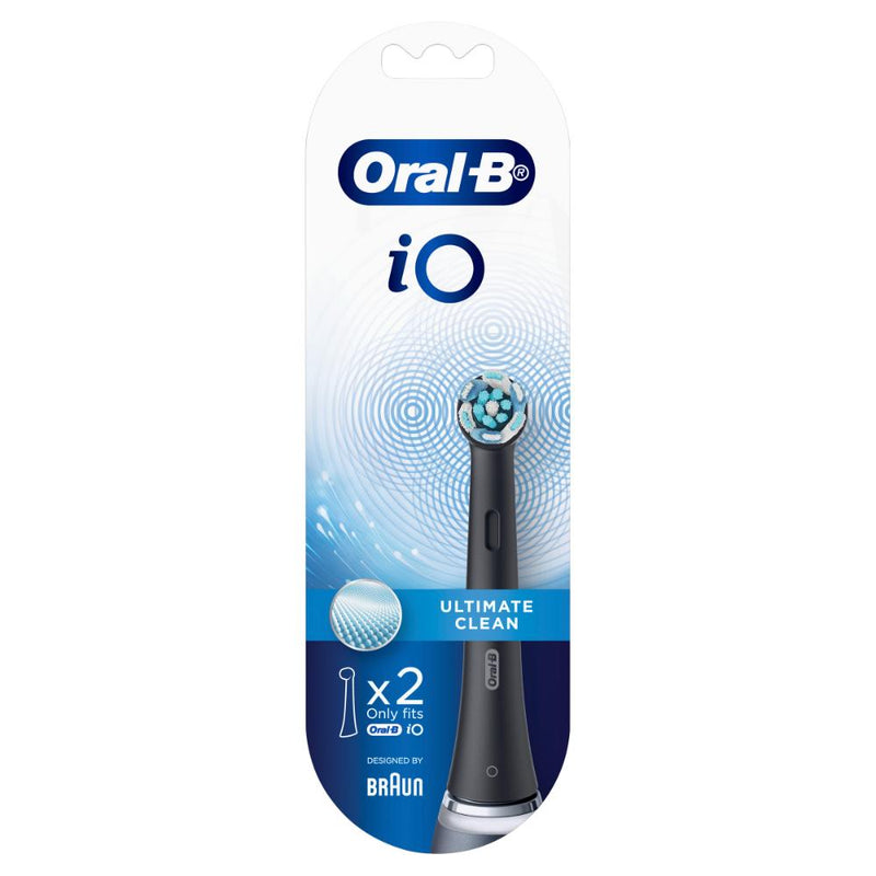 Oral B IO Refill Ultimate Clean Black 2pk