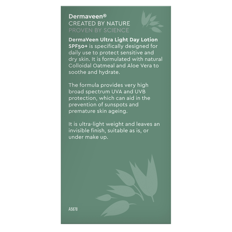 Dermaveen Face Ultra Light Day Lotion SPF50+ 50ml