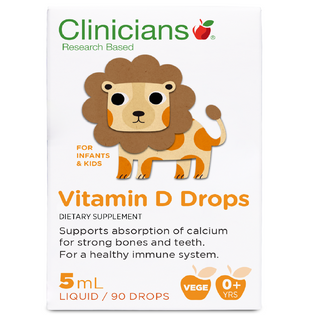 Clinicians Kids Vitamin D drops 5ml