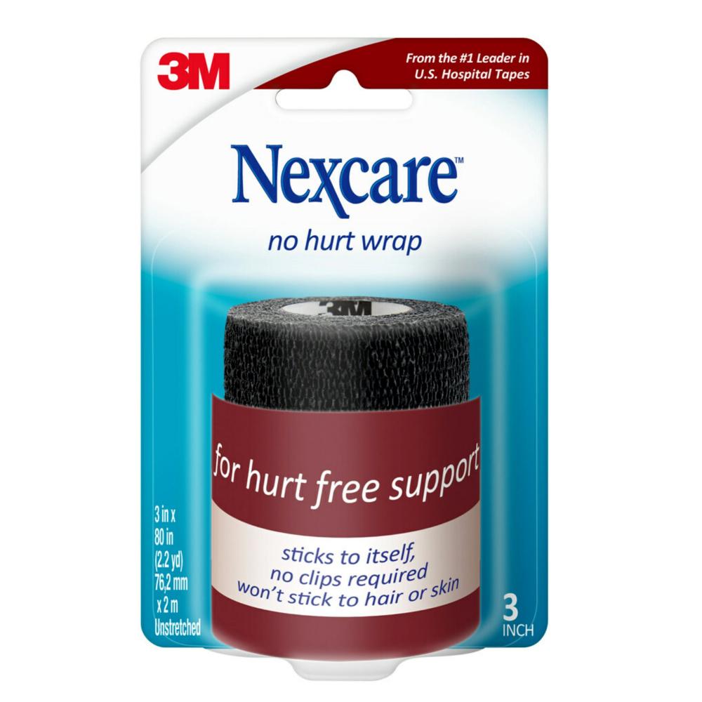 Altrix Non Invasive Wraps Nexcare No Hurt Wrap 75mm x 2m Black – Unichem Pharmacy