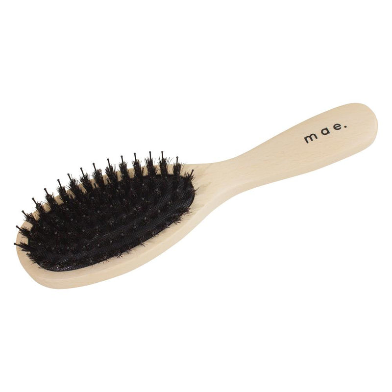 Mae Brush Natural Bristle Oval Pad