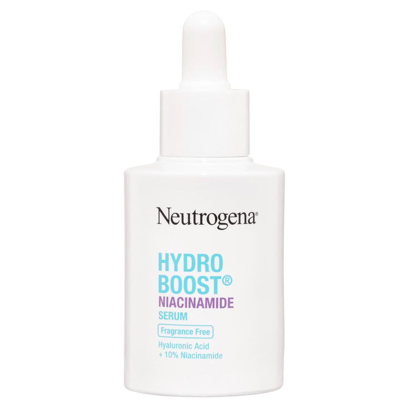 Neutrogena Hydro Boost Niacinamide Serum Fragrance Free 1 fl oz product package