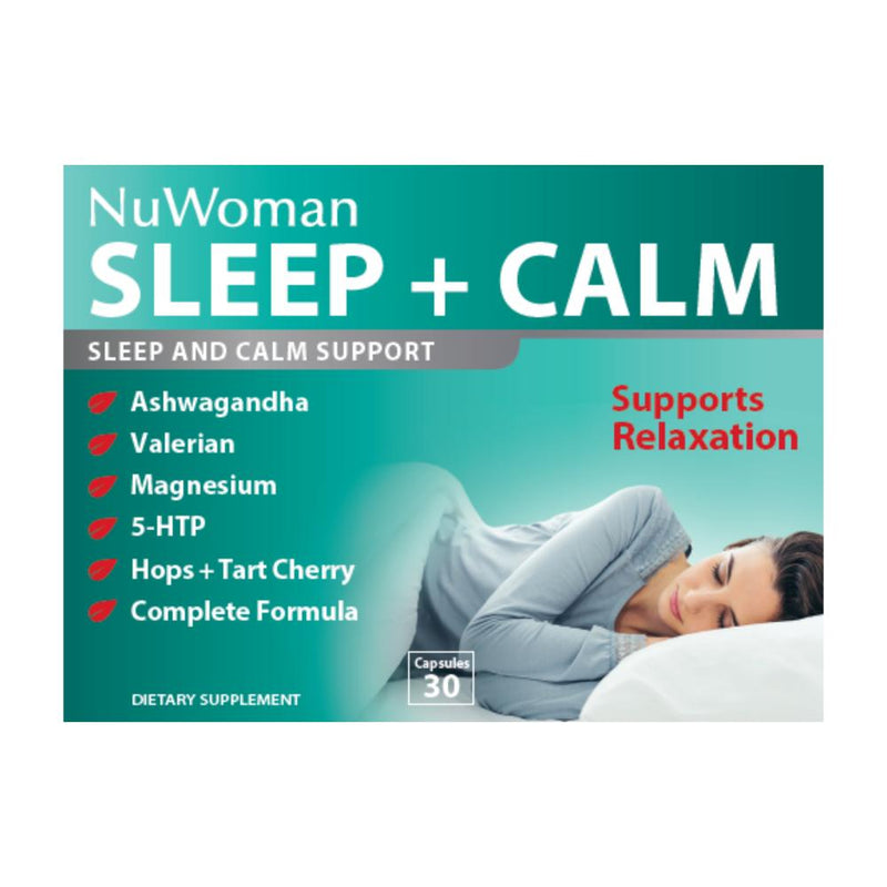 NuWoman Sleep + Calm Support Capsules 30s