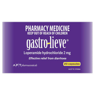 Gastro-Lieve Loperamide Hydrochloride  2mg 20s