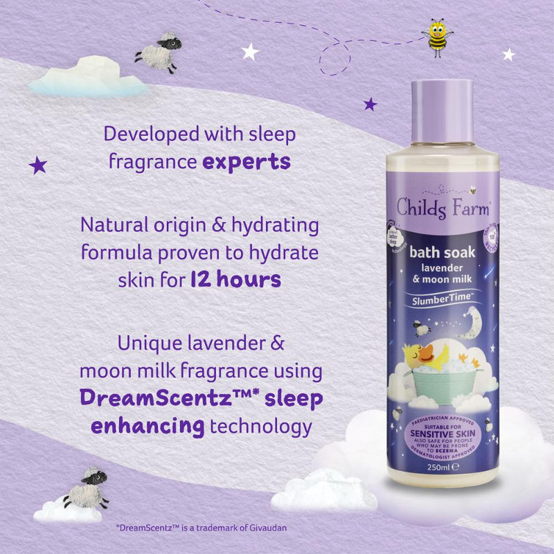 Childs Farm Lavender & Moon Milk Bath Soak 250ml