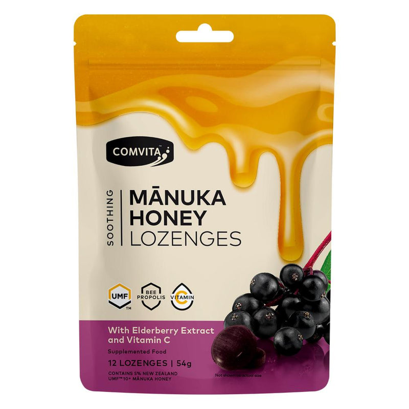 Comvita Elderberry Lozenges 12pk