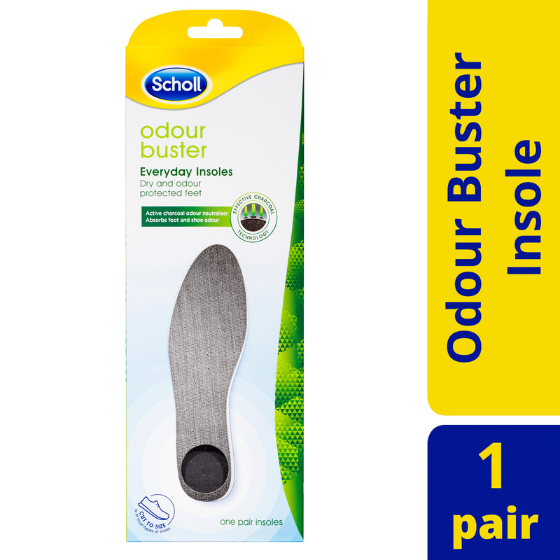 Scholl Odour Buster Everyday Insoles 1pr