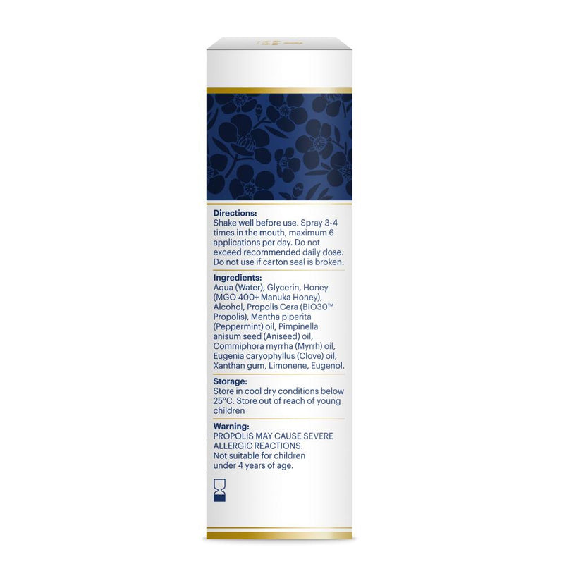 Manuka Health Manuka Honey and Propolis Oral Spray 20ml