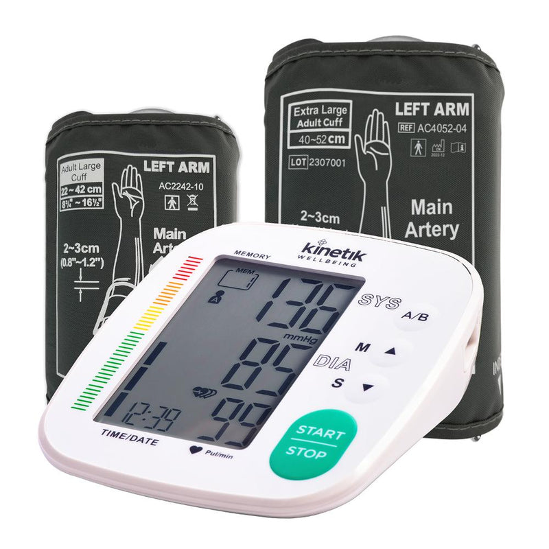 Kinetik Wellbeing Advanced BP Monitor XL cuff
