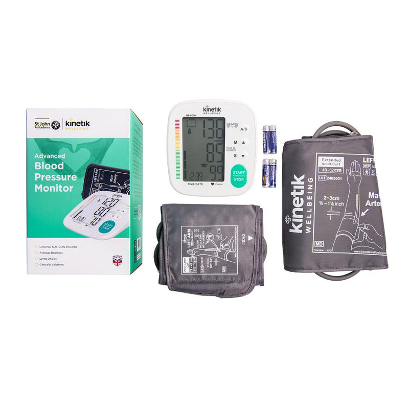 Kinetik Wellbeing Advanced BP Monitor XL cuff