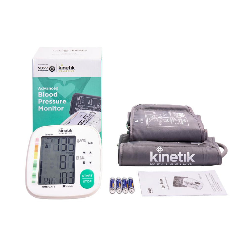 Kinetik Wellbeing Advanced BP Monitor XL cuff