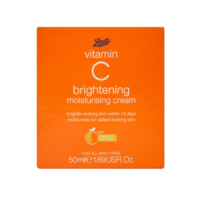 Boots Vitamin C Brightening Moisturising Cream 50ml