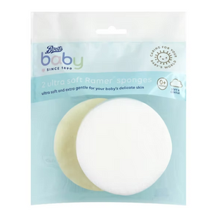 Boots Baby 2 Ultra Soft Ramer Sponges 2pk